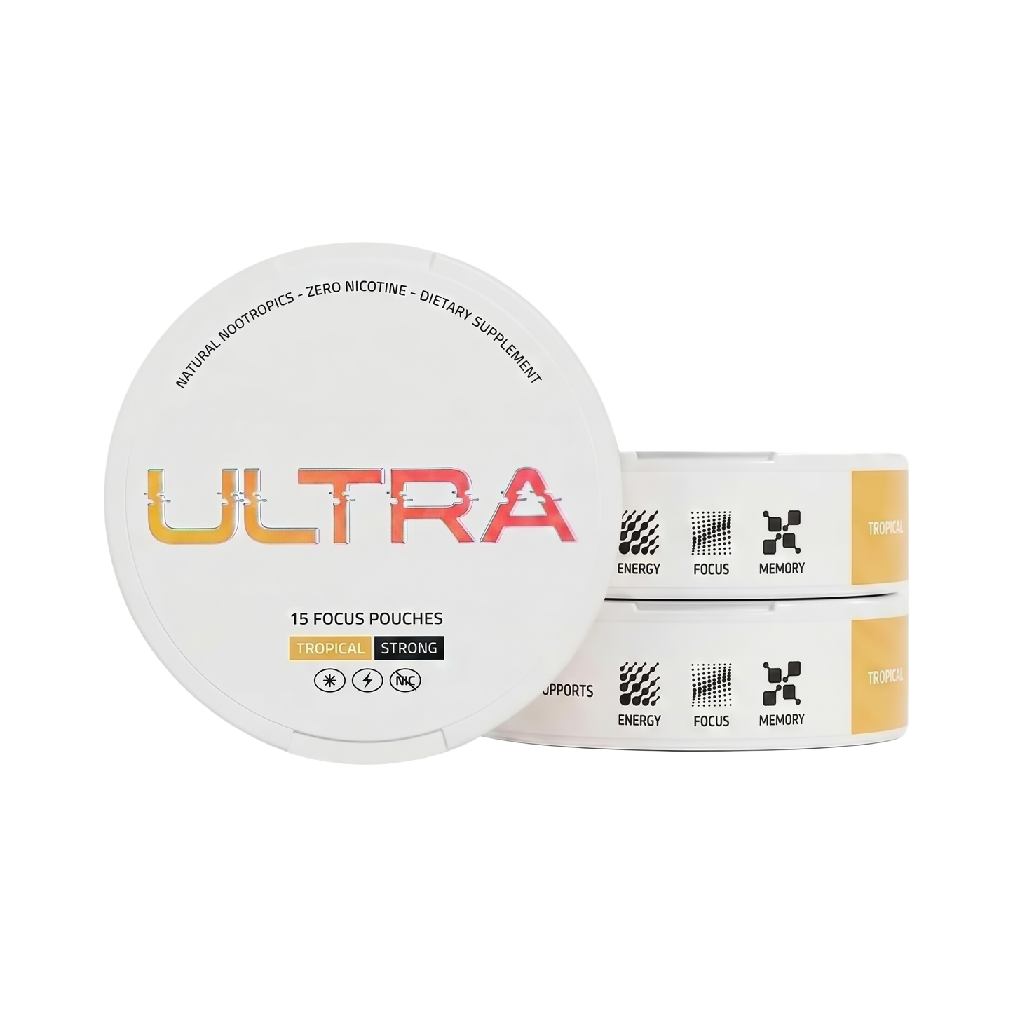 Ultra Focus Nootropic Pouches 3 Cans